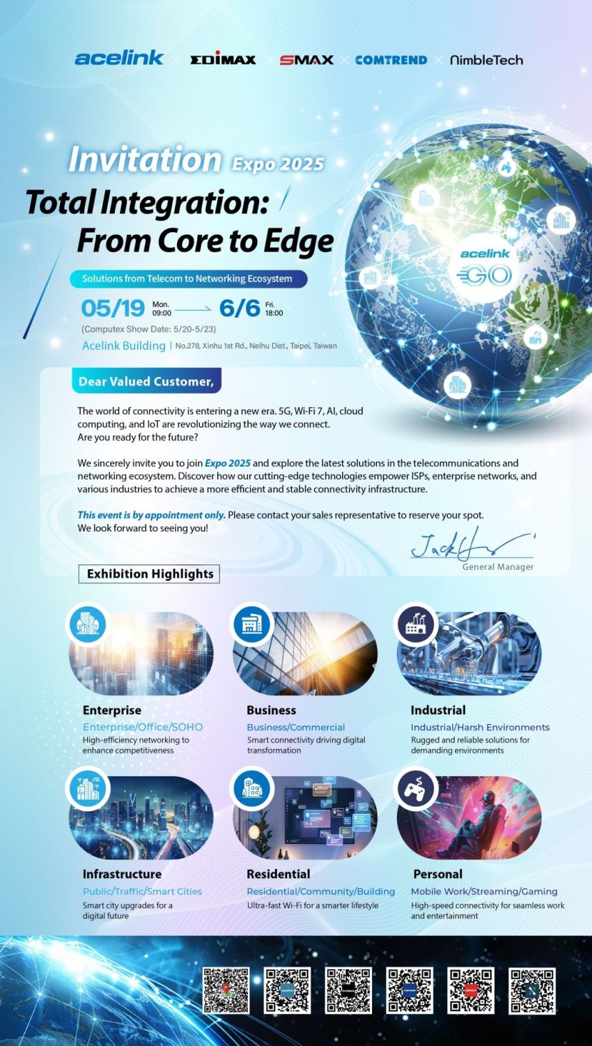 Expo 2025 ( <ay 19 - June 6, Taipei Taiwan)