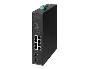 Acelink SW-IG1110FE 10-port unmanaged Industrial PoE Switch, IP30