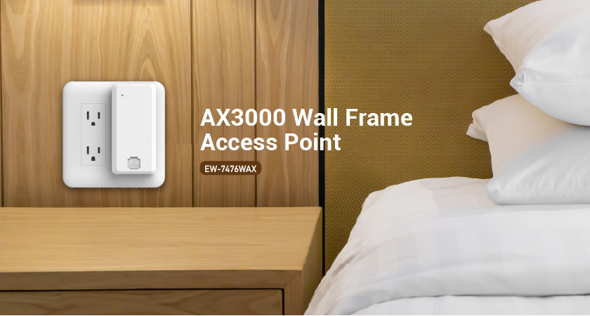 Acelink EW-7476WAX AX3000 WiFi 6 Wall Frame Access Point