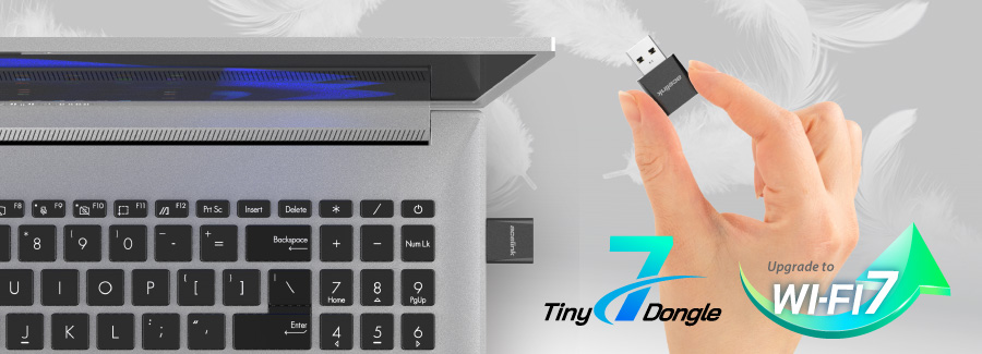 EW-7822UN7 WiFi 7 Tri-Band Tiny USB 2.0 Adapter